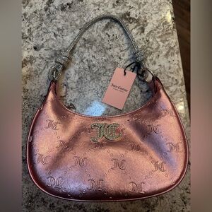 Juicy Couture Metallic Pink Shoulder Bag